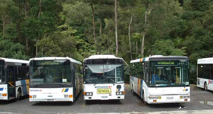 Ritchies Dennis Dart Designline 474, Mitsubishi Fuso 82 & Nissan 606